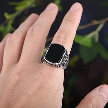Silver Retro Ring