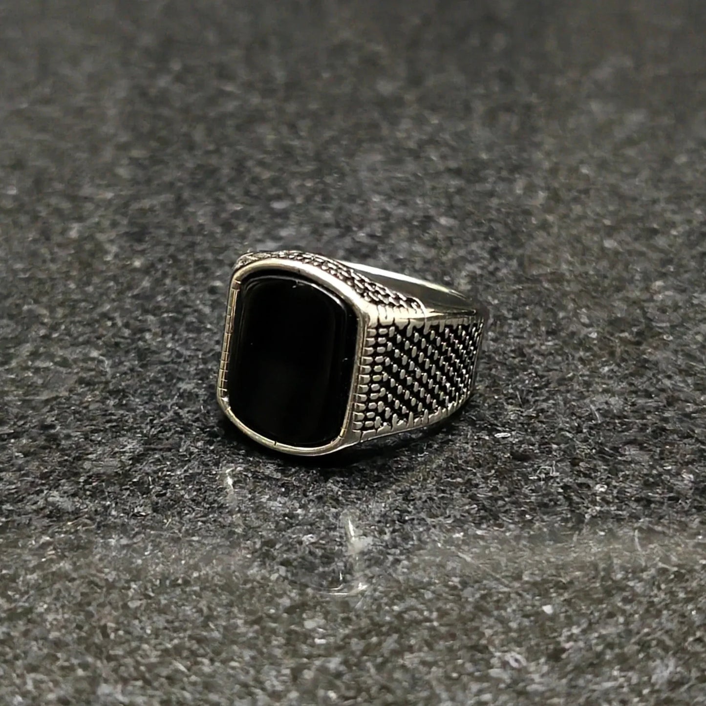 Silver Retro Ring